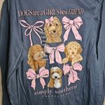 Simply Southern Dogs Are A Girls Best Friend Long Sleeve Tee Photo 1