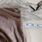 Lucky Brand  Women’s Off Shoulder Striped Gauzy Peasant Top Medium Black White‎ Photo 9