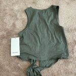 Lululemon NWT  Time To Restore Tank in Grey Sage Size 2 Photo 6