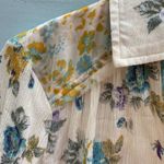 Free People NWT  hold onto me floral shirt large Photo 2