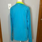 Adidas  women’s track jacket turquoise green trim‎ full zip size L BIN E Photo 2
