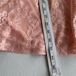 No Boundaries  Lace Skater Drop Dress Juniors Size L (11-13) Coral Color Lined Photo 7