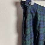 Pendleton VTG Maxi Skirt Womens 14 Green Black Watch Tartan Pleated Wool Classic Photo 4