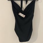 DKNY Women's One Piece Tummy Control Halter Neckline Swimsuit NWT Photo 2