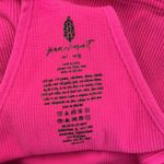 Free People Movement Ribbed Cropped Tank Top Neon Pink Racerback Size M Size M Photo 2