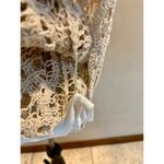 Boston Proper Ivory Crochet Dress Lot Bundle 2 Slip Dress under Stretch Sz M Photo 4