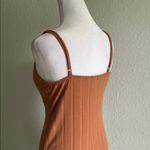 Forever 21 Elegant Rust Button-Down Maxi Dress Photo 4