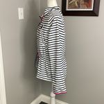 Ralph Lauren EUC Lauren  Active Wear Jacket Size Large Drawstring Stripe Blue Photo 1