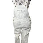 Pilcro and the Letterpress Anthropologie    Overalls Women's S26 Cream Denim Photo 0