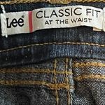 Lee  Classic Fit At The Waist 5 Pocket BootCut Dark Denim Wash Jeans Photo 8