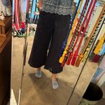 Good Luck Gem Navy Wide Leg Pants Photo 2