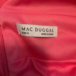 Mac Duggal  49454 Womens Pink SLEEVELESS V NECK BOW DETAIL MERMAID GOWN Photo 13