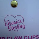 Frasier Sterling  Lemon Design Hair Claw Clip Photo 4