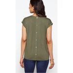 PaperMoon Button Back Top Size Small (F13) Photo 1