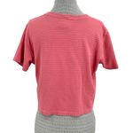 Big Bud Press Pink Honeycomb Texture Thermal Raspberry Crop Top Unisex Size XXS Photo 1