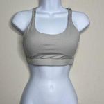Running Girl Grey Sports Bra Women's XS Gray Photo 0