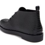 Melissa +Baja East Booties Black Embossed Boots Size 8 NEW Photo 2