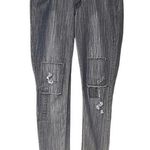 L.E.I . Women's Gray Distressed Skinny Jeans Size 11 Photo 0