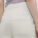 Everlane  The Organic Wide-Leg 2.0 Crop Pant‎ Bone 6 Photo 3