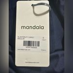 MANDALA Maternity Cargo Scrubs Navy size Small NEW Blue Photo 9