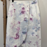 Anthropologie Kimmie Tie Dye Tulip Midi Skirt Size 0 Photo 0