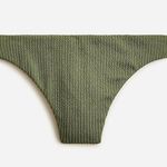 J.Crew New Green Textured Cheeky Bikini Swim Bathing Suit Bottom Women's Medium Photo 1