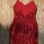 Red sparkly dress Size M Photo 1