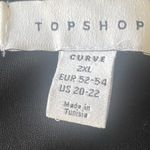 Topshop Lettuce Edge Mesh Mini Tea Dress in Pink Rose. Size 2XL. Photo 9