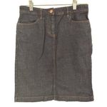Eileen Fisher  Jean Pencil Skirt Size 2 Photo 0