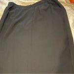 Emanuel Ungaro Black Midi Pencil Skirt for Work Size 18/52 Photo 5