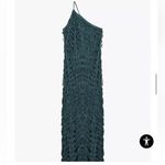 ZARA  - FRINGE MIDI DRESS Photo 2