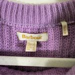 Barbour  Hartley Knit Sweater Lilac Blossom Size 4 Photo 6