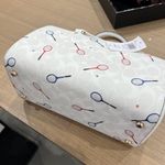 Coach  Rowan Satchel In Signature Canvas With Racquet Print C8285 Photo 5