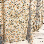 Anthropologie Little Yellow Button Floral Tunic Peasant Prairie Cottagecore Photo 3