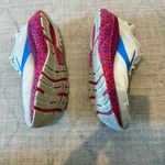 Brooks Adrenaline GTS 22 Running Shoes Blue, Pink, and Off-White 7.5 Photo 4