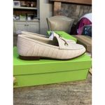 Sam Edelman Loraine Ivory embossed croc leather Loafer Equestrian Horse Bit Photo 3