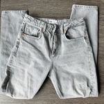 ZARA Grey  Jeans Distressed Photo 0