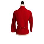 Carlisle Wool Blend Cardigan, Bright Red | sz. 8 | Vintage | EUC Photo 6