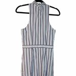 Veronica Beard  Radley striped poplin midi dress Photo 6