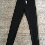 EXPRESS NWT high waisted faux Thermal leather pull on leggings Size S Photo 2