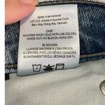 Edwin Bree Mid Rise Slim Skinny Denim Raw Hem Jean in Cosmic Size 25 x 26 NWT Blue Photo 8