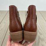Baretraps Women's Stevie Button Ankle Booties 8M Cognac Faux Leather $80 Photo 6