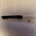 Tahari Cream Knit Shrug with Draped Front Photo 1