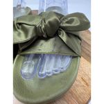 Puma FENTY Olive Green Bow Slide Sandals Women's Size US 5.5 / EUR 35.5 Photo 6
