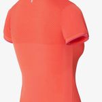 Porsche 1/2 zip womens polo shirt XL Orange Photo 2