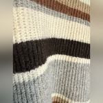 A New Day Womens Earthy Striped Long Sleeve Warm Cardigan Plus Size Sweater XXL Photo 8