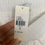 THE ODELLS Anthropologie NEW Candice Gauze Wide Leg Cropped Pants White Medium Photo 6