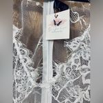 Be Wicked, Long Sleeve Lace Body Suit From Dujor Boutique NWT White Photo 3