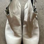 Vero Cuoio  OXS Women’s Cream Gray Leather Ankle Booties Sz 6.5 Photo 0