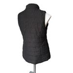 J.Jill Grey Quilted Full Zipper Puffer Vest, Sz Petite XS Photo 6